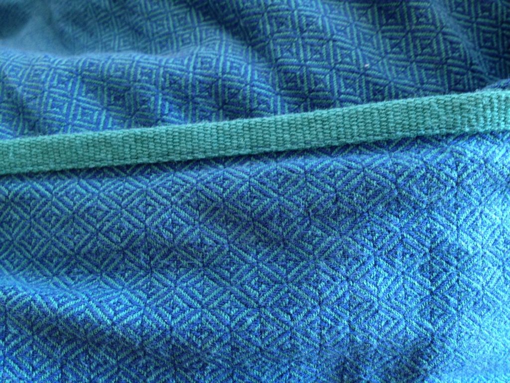 Storchenwiege Leo Turquoise Baby Wrap 